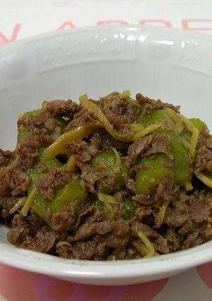 ヘルシー★なすと牛肉のしぐれ煮-レシピのメイン写真