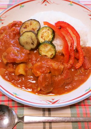 チキンと夏野菜のカレー-レシピのメイン写真
