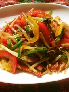 パプリカのお野菜炒め♪-レシピのメイン写真