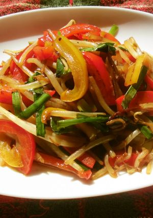 パプリカのお野菜炒め♪-レシピのメイン写真