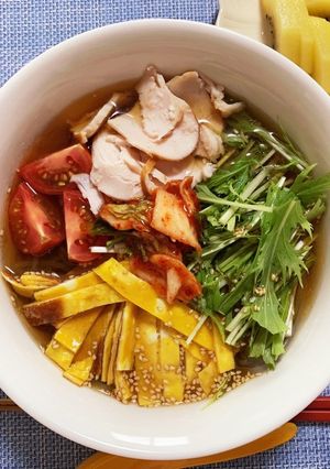 春雨の韓国冷麺-レシピのメイン写真