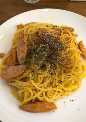 あり物でも、旨い!カルボナーラ-レシピのメイン写真