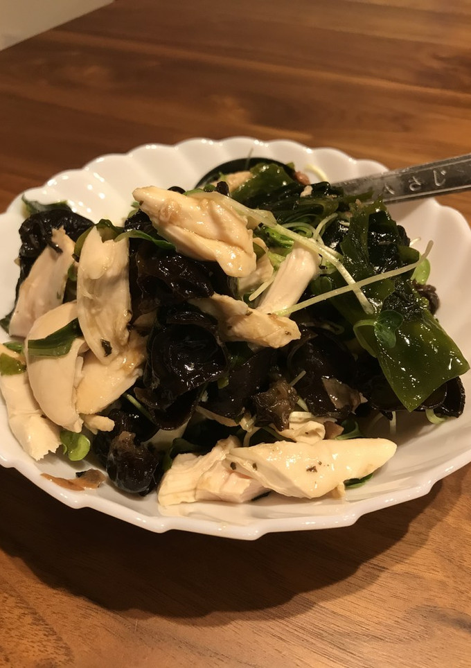 ささみとかいわれの和え物-レシピのメイン写真