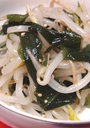 もやしとワカメの美味しい♡和え物-レシピのメイン写真