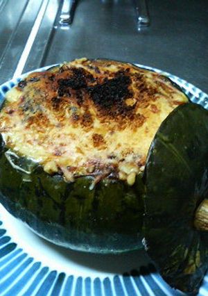 ◎まるごとかぼちゃ◎グラタン-レシピのメイン写真