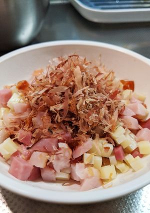 ベーコンチーズおかか-レシピのメイン写真