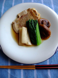 レンジで鯛のあっさり煮-レシピのメイン写真