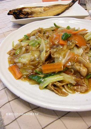 我が家のあんかけ焼きそば♪-レシピのメイン写真