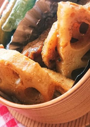 お弁当★焼きレンコンカレーマリネ★常備菜-レシピのメイン写真