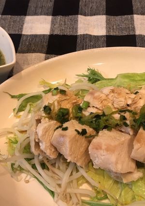 チキンのネギソースがけ-レシピのメイン写真