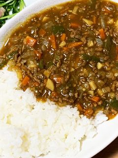 素早くできる、ひき肉のカレー-レシピのメイン写真