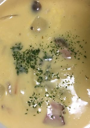 コーンクリームシチュー-レシピのメイン写真