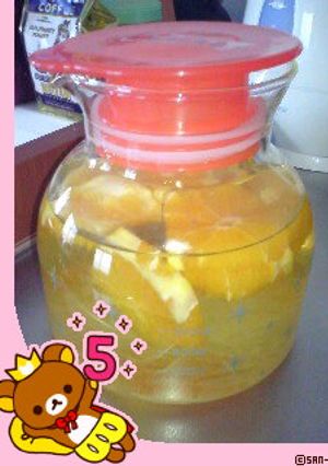 オレンジ果実酢-レシピのメイン写真