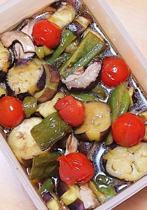 ポンの夏野菜の焼き浸し-レシピのメイン写真