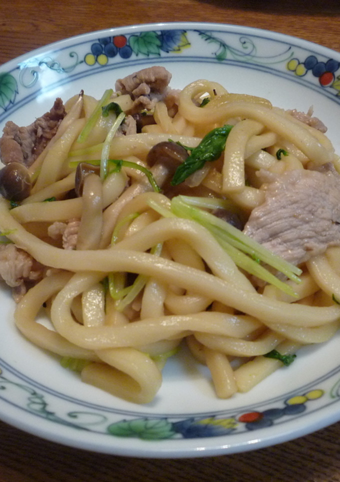 我が家の焼きうどん♪♪-レシピのメイン写真