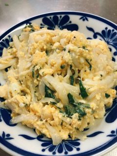 大根と大葉の卵炒め-レシピのメイン写真