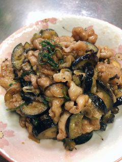 なすと豚肉の塩昆布生姜炒め-レシピのメイン写真