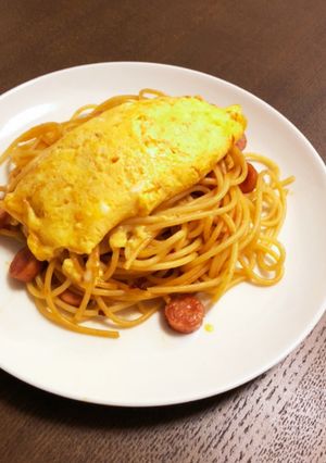 オムのっけナポリタン-レシピのメイン写真