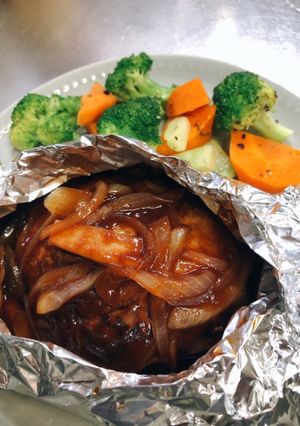 包み焼きハンバーグ-レシピのメイン写真