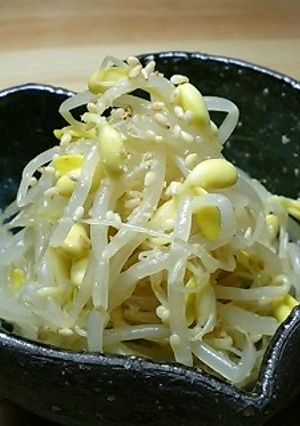 韓国料理：豆もやしのナムル-レシピのメイン写真