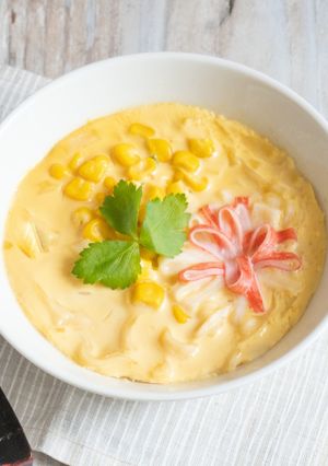 カップうどんリメイク！ふるふる茶碗蒸し-レシピのメイン写真