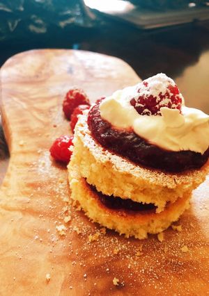 ビクトリアケーキ(サーブ方法)-レシピのメイン写真
