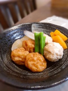*揚げボールと鶏つくねの可愛い煮物*-レシピのメイン写真