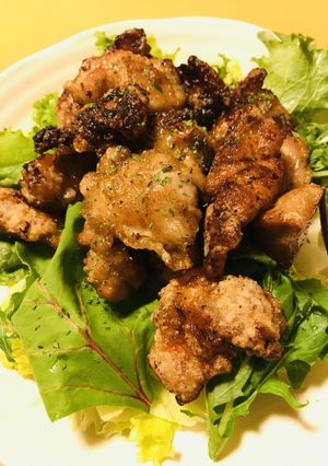 フライパン揚げ焼きで作る鶏もも肉の唐揚げ-レシピのメイン写真