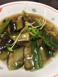 ★簡単★ナスと小松菜の炒め煮-レシピのメイン写真