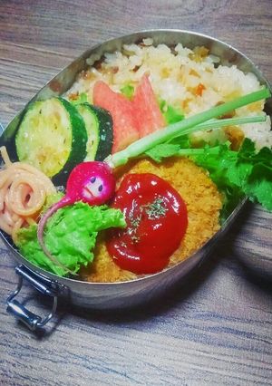 高校生男子弁当❗3-9-レシピのメイン写真