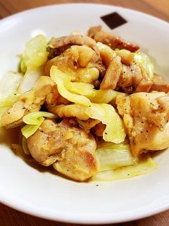 鶏肉のにんにくマヨポン炒め-レシピのメイン写真