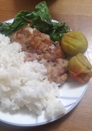 やさいバーグプレーン（試作品）-レシピのメイン写真