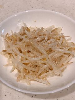 レンジで簡単、ごまマヨもやしサラダ-レシピのメイン写真