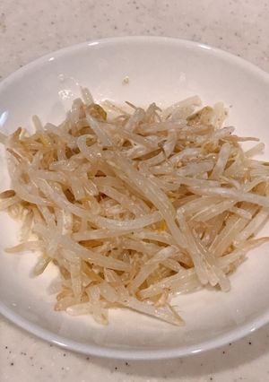 レンジで簡単、ごまマヨもやしサラダ-レシピのメイン写真