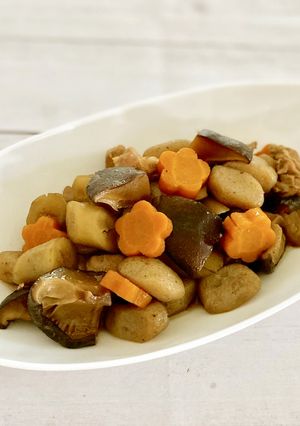 子供も大好き♪無水鍋で優しい味の筑前煮♪-レシピのメイン写真