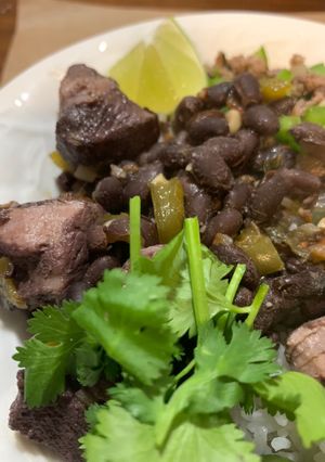 キューバのママの味!美味しーい黒豆スープ-レシピのメイン写真