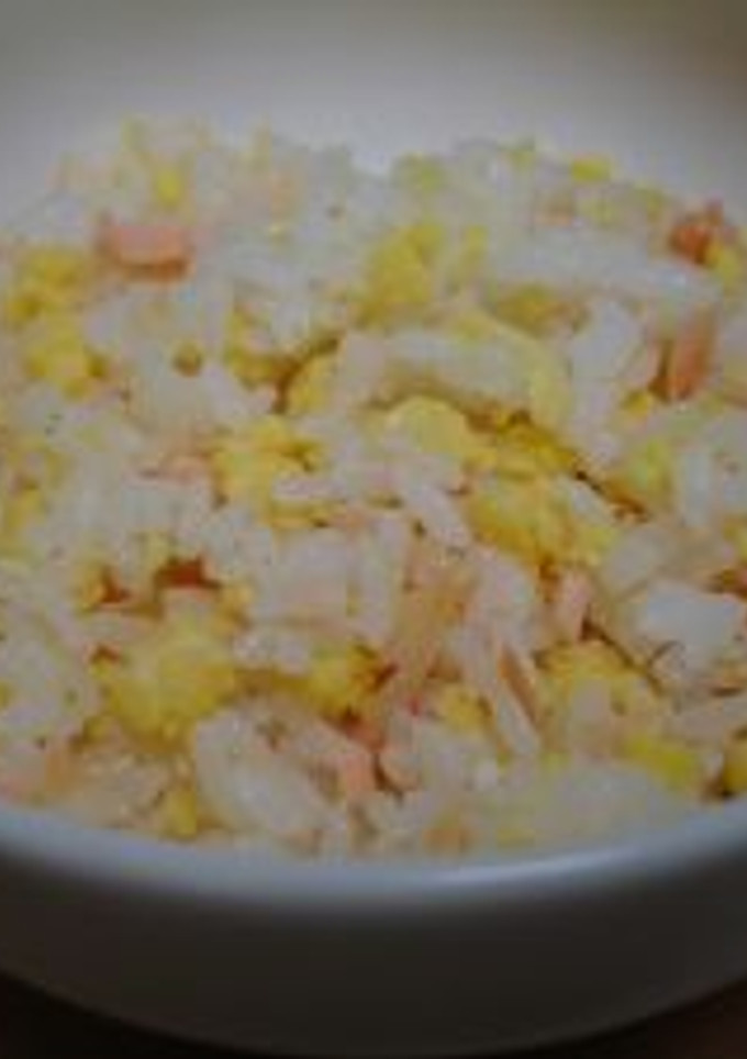 鮭といり卵の混ぜご飯-レシピのメイン写真