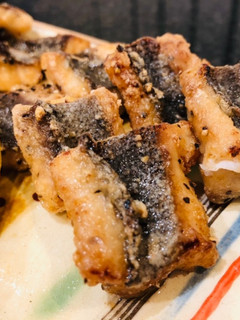 ブラックペッパーde白身魚の竜田揚げ*-レシピのメイン写真