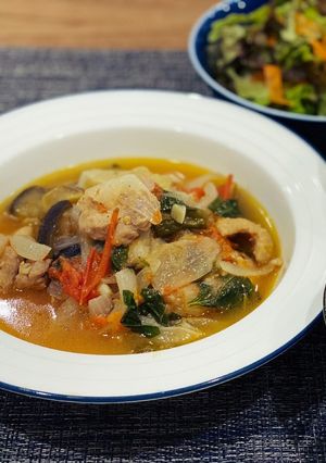 鶏もも肉のトマト煮【無水】-レシピのメイン写真