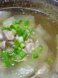 冬瓜の韓国風スープ