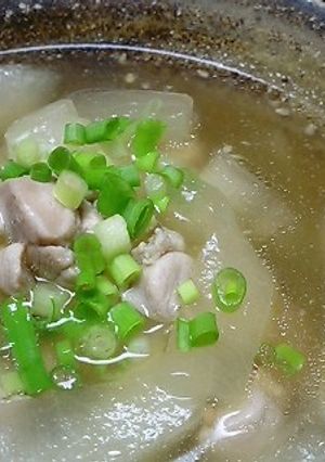 冬瓜の韓国風スープ-レシピのメイン写真