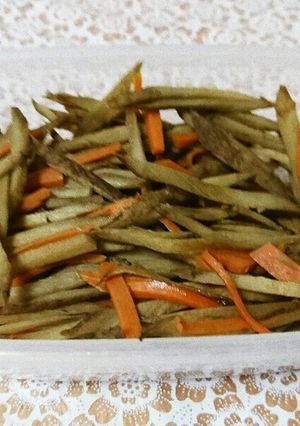 きんぴらごぼうの煮物-レシピのメイン写真