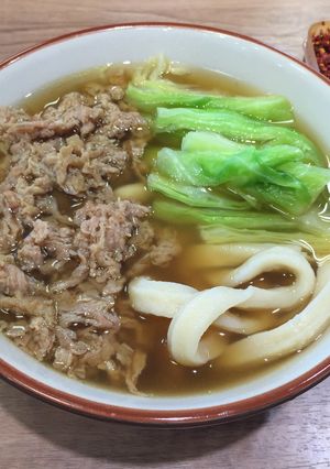 【やまなしの食】吉田のうどん-レシピのメイン写真