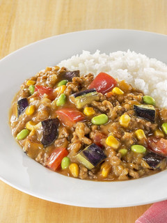 彩り夏野菜のキーマカレー-レシピのメイン写真