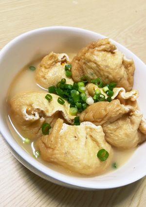 豆腐の油揚げ包み煮-レシピのメイン写真