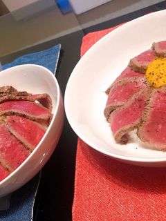 簡単!ローストビーフ丼-レシピのメイン写真