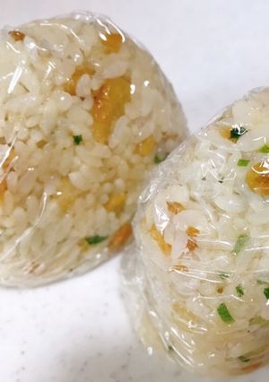 甘ダレが美味しい♡天かすおむすび-レシピのメイン写真