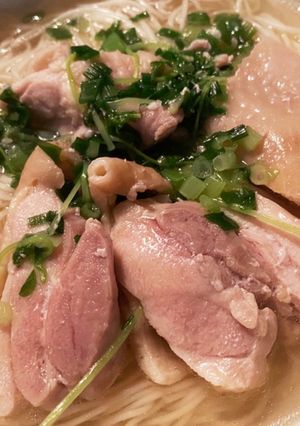 お手軽10分【鶏肉のアジア風にゅうめん】-レシピのメイン写真