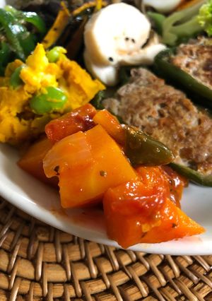 簡単☆野菜のトマト煮-レシピのメイン写真