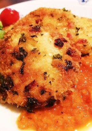 鶏むね肉のパン粉焼き-レシピのメイン写真